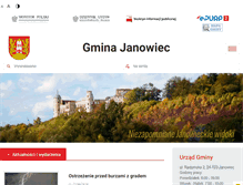 Tablet Screenshot of janowiec.pl